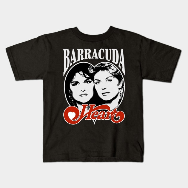 Heart Barracuda Kids T-Shirt by Fitri Mastercom